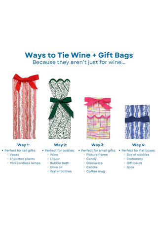 Lucy Grymes Chinoiserie Wine + Gift Bag Kit