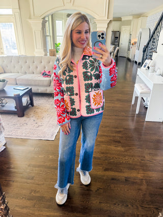 Heirloom Bloom Quilted Jacket