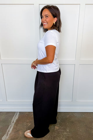 The Everyday Essential Built-in Bra Tee in White
