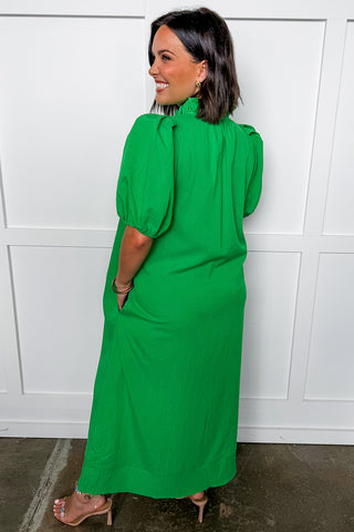 The Emerald Ease Dress