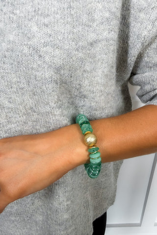 Chloe Bracelet in Aqua by Michelle McDowell