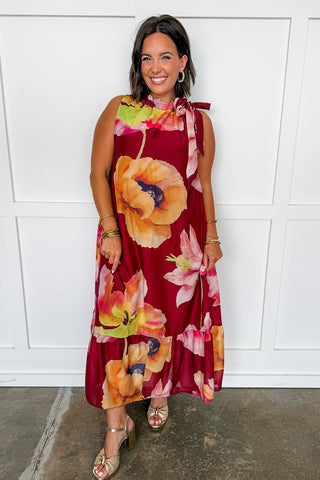 Rustic Romance Floral Dress