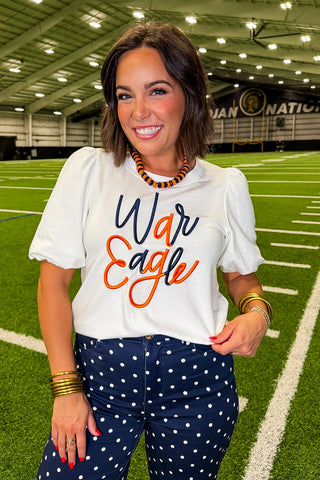 The Tina Top in War Eagle Script by Mary Square