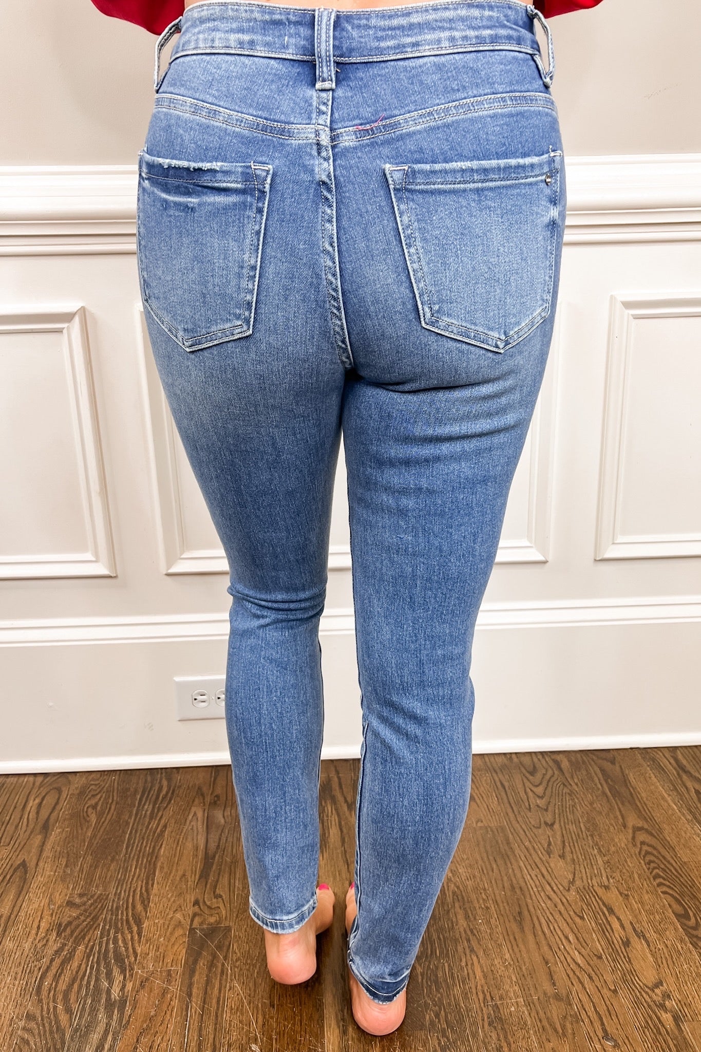 Mica High Rise Ankle Skinny Jeans