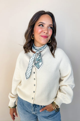 Cozy Moments Cream Cardigan