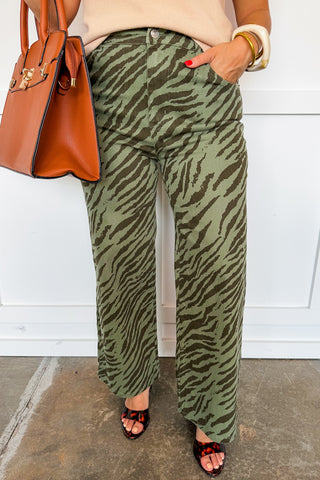 The Safari Stroll Pants in Olive