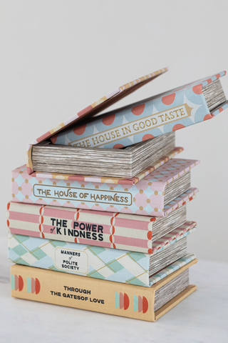 Charming Canvas Book Box