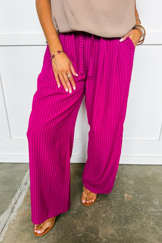 Everyday Flow Pants – Magenta Muse