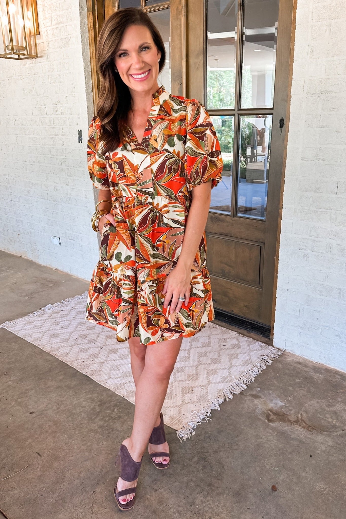 Change with the Seasons Dress by THML
