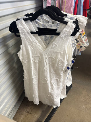 White Dress With Details