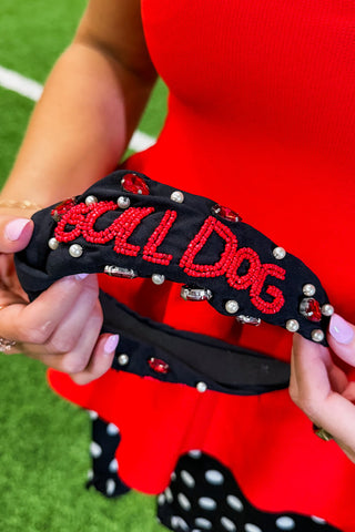 Saturday in Athens Headband in Black
