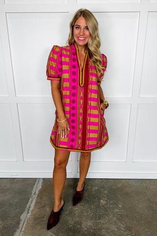 Bold Intentions Printed Dress