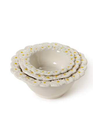 Daisy Serving Bowl Set