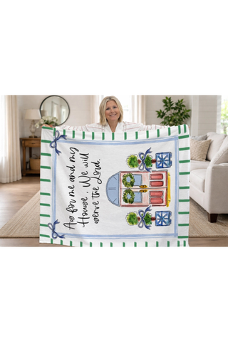 As For Me & My House Fleece Blanket