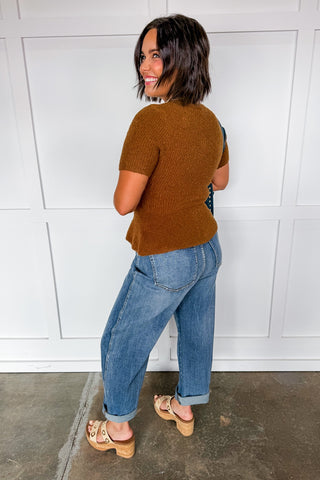 Judy Blue Marlow High Rise Barrel Jeans - Petite