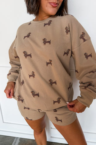 Little Diva Dachshund Short Set