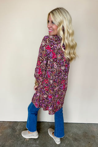 Dear Scarlett Liz Cardigan in Chocolate