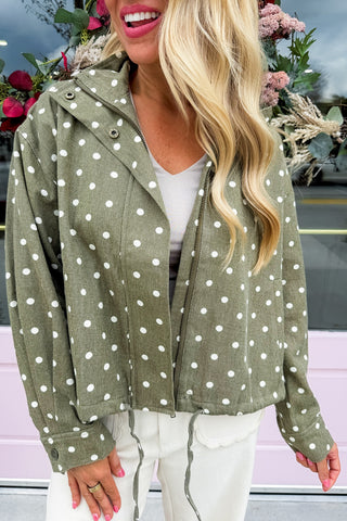The Dottie Drawstring Jacket
