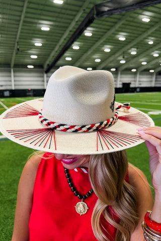 Georgia Red & Black Game Day Hat