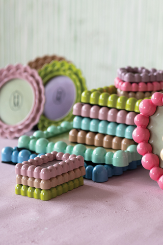 Sweetheart Beaded Photo Frame Magnet