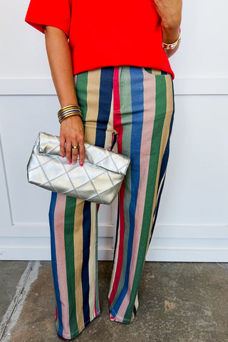 Retro Remix Stripe Pants
