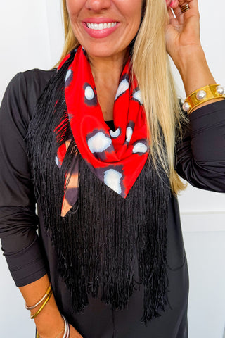 The Dotty Fringe Wrap