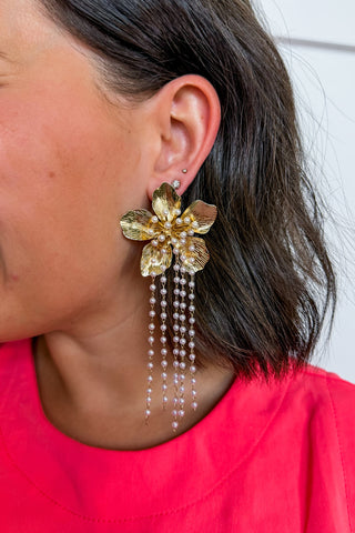 Magnolia Cascade Earrings