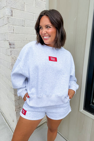 Alabama Woven Label Becca Crewneck & Shorts Set