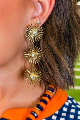 Starstruck Gold Drop Earrings by Taylor Shaye