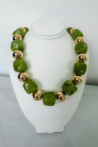 Olive Avenue Beaded Necklace