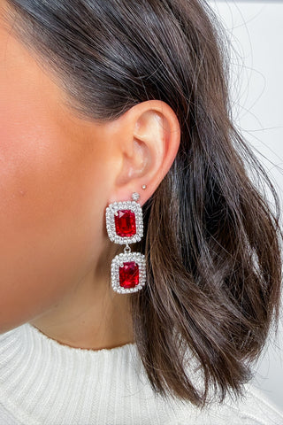 The Ruby Luxe Earrings