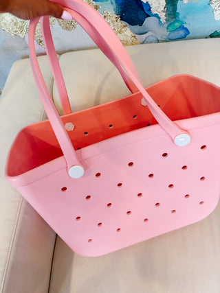 Everyday Carryall Large Tote In Pink