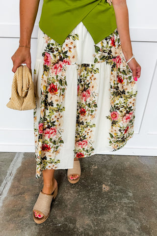 The English Garden Midi Skirt