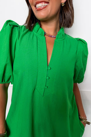 The Emerald Ease Dress