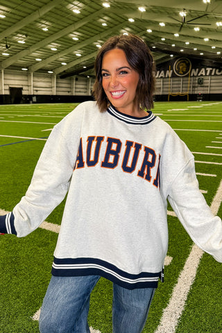 J&J Exclusive - Auburn Varsity Game Day Sweatshirt