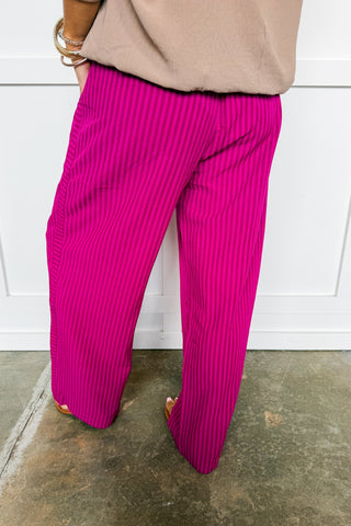 Everyday Flow Pants – Magenta Muse