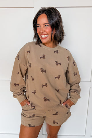 Little Diva Dachshund Short Set