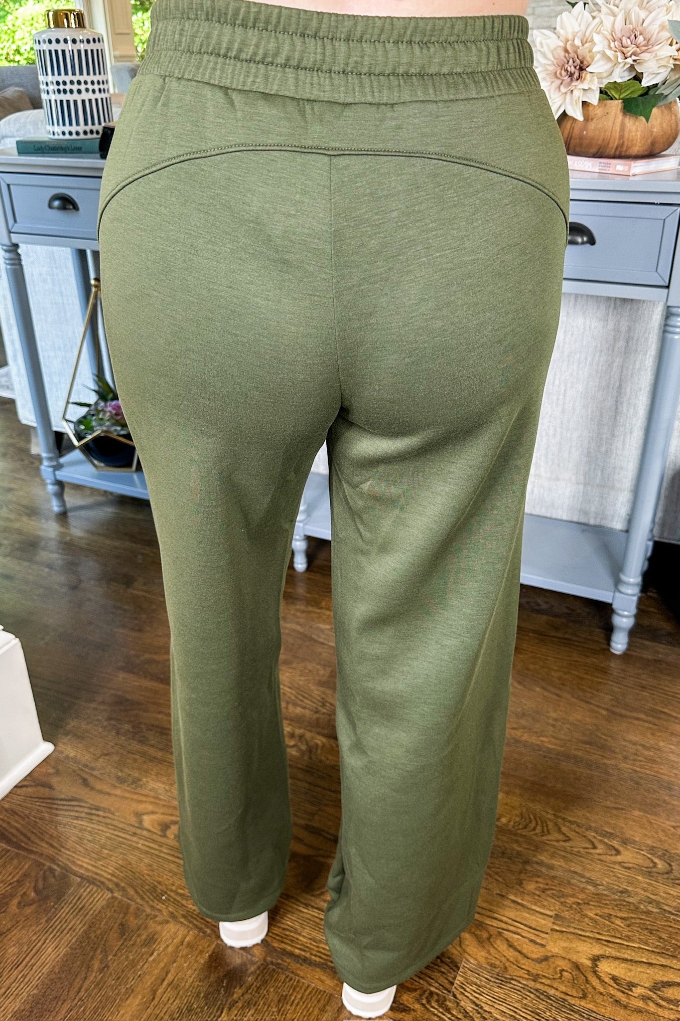 The Malibu Buttery Soft Pants in Olive