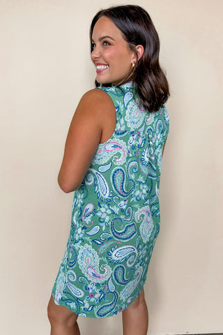 Dear Scarlett Lizzie Dress in Emerald