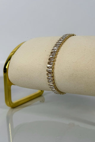 Crystal Beaded Statement Bracelet