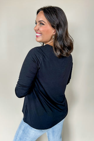 Dear Scarlett Black V Neck