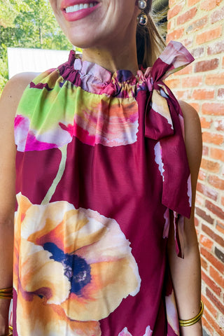 Rustic Romance Floral Dress