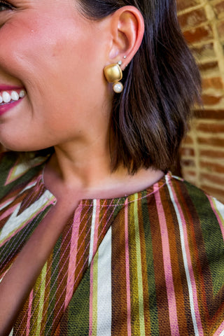 The Monroe Pearl Earring