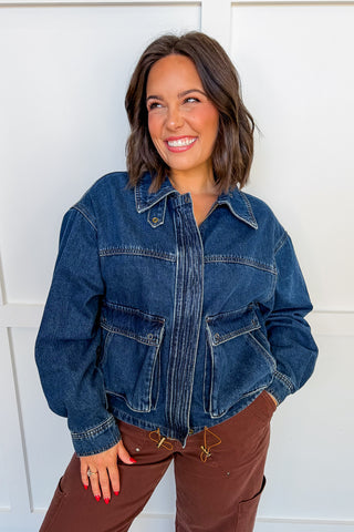 The Camden Utility Denim Jacket