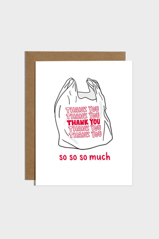 Thank You So So So Much Card