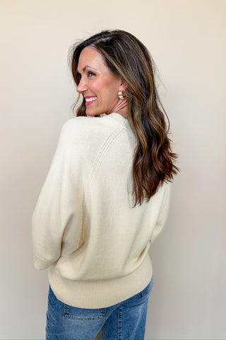 Bobby Dodd Sweater In Cream