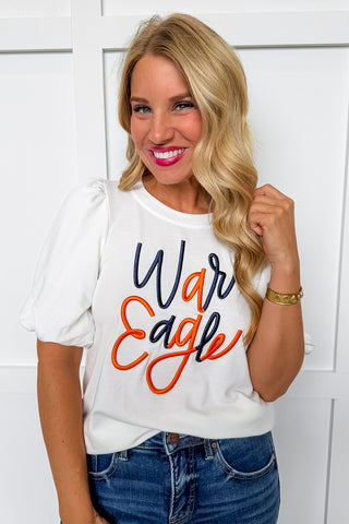 The Tina Top in War Eagle Script by Mary Square