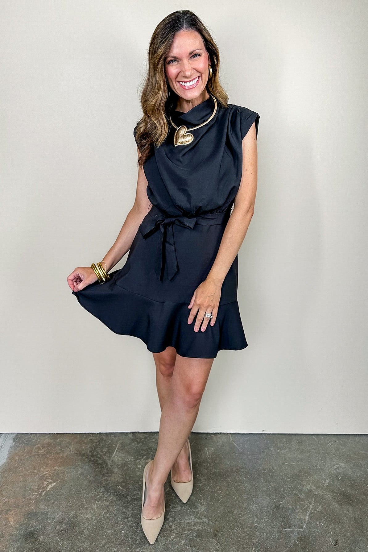 Little Black Ruffle Dress Small Little Black Ruffle Dress Small