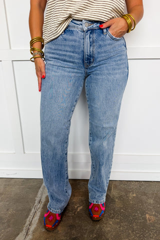 Judy Blue Kimberly Rigid Magic Straight Jeans - Regular