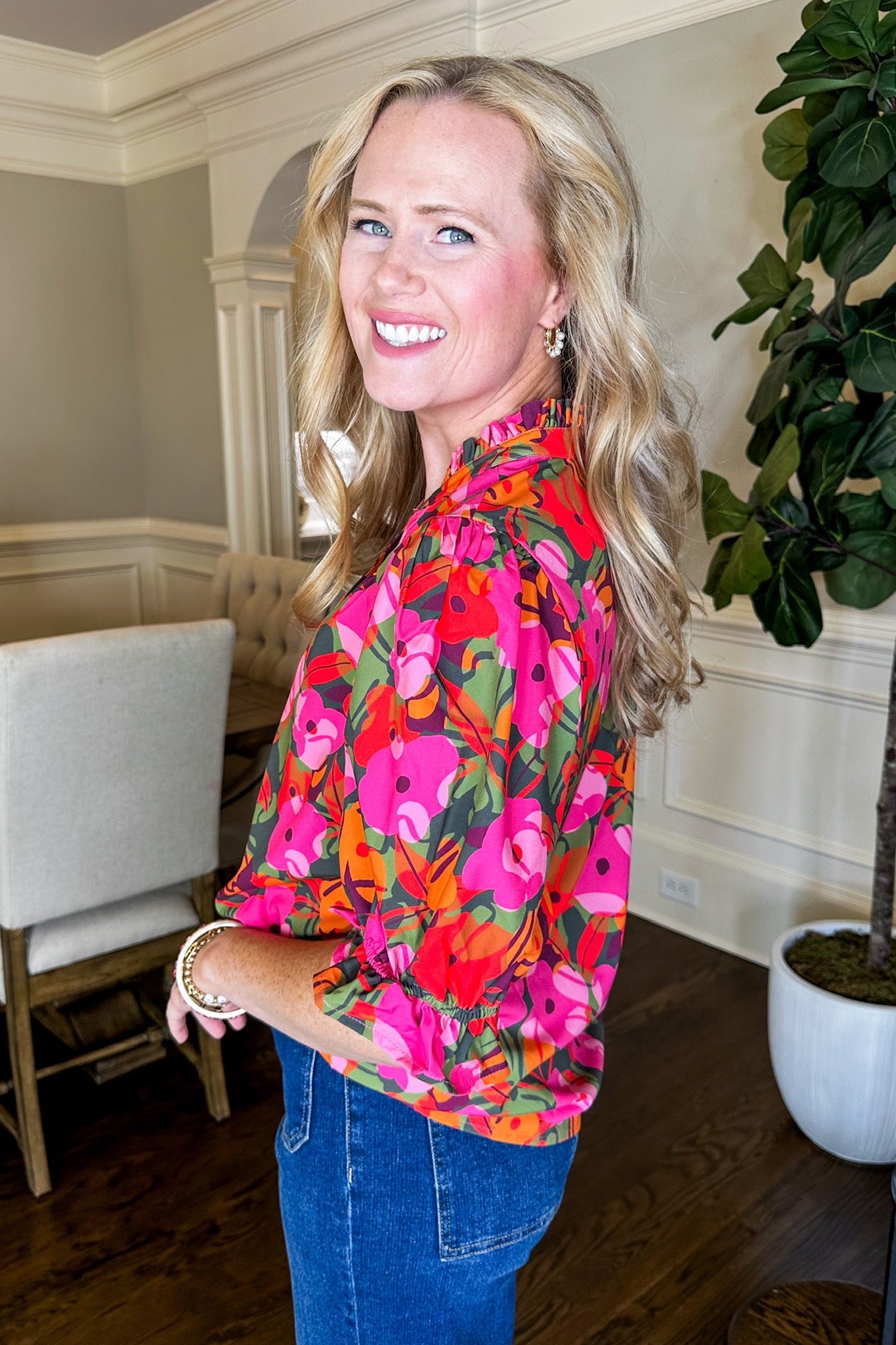 The Marlowe Make Me Blush Top by Michelle McDowell